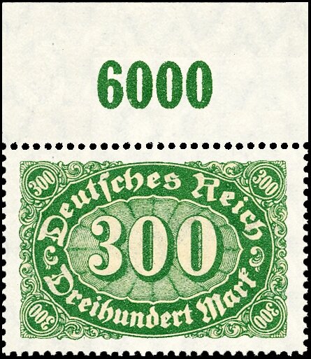 Inflation 1922 Mi.-Nr. 221 P OR Oberrand - postfrisch