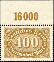 Inflation 1922 Mi.-Nr. 222 a P OR Oberrand - postfrisch