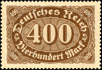 Deutsches Reich 1922 Mi.-Nr. 222 c - postfrisch geprüft