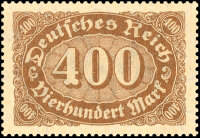 Deutsches Reich 1922 Mi.-Nr. 222 d - postfrisch