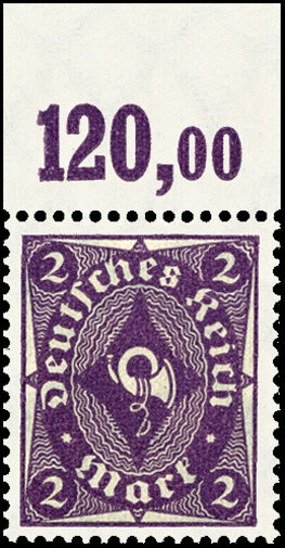 Inflation 1922 Mi.-Nr. 224 a P OR Oberrand - postfrisch