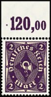 Inflation 1922 Mi.-Nr. 224 b P OR - postfrisch geprüft