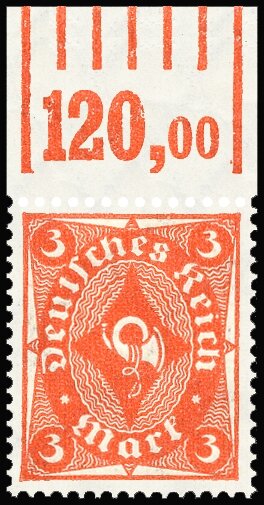 Inflation 1922 Mi.-Nr. 225 W OR Oberrand - postfrisch