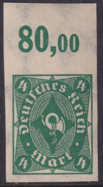 Inflation 1922 Mi.-Nr. 226 a U P OR Oberrand - postfrisch