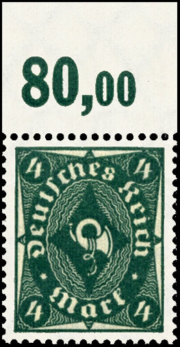 Inflation 1922 Mi.-Nr. 226 b P OR Oberrand - postfrisch geprüft
