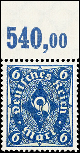 Inflation 1922 Mi.-Nr. 228 P OR Oberrand - postfrisch