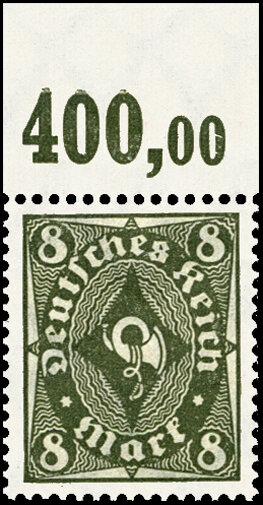 Inflation 1922 Mi.-Nr. 229 P OR Oberrand - postfrisch