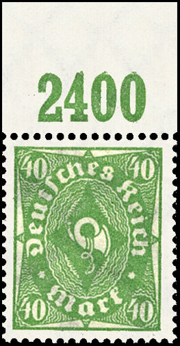 Inflation 1922 Mi.-Nr. 232 P OR - postfrisch