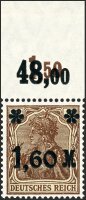 Inflation 1921 Mi.-Nr. 154 I b P OR Oberrand - postfrisch...