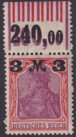 Inflation 1921 Mi.-Nr. 155 II W 060 Oberrand - postfrisch...