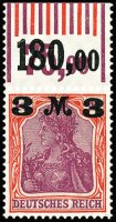 Inflation 1921 Mi.-Nr. 155 IIa/IV W OR - postfrisch...