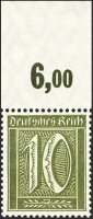 Inflation 1921 Mi.-Nr. 159 a P OR Oberrand - postfrisch