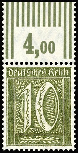Inflation 1921 Mi.-Nr. 159 a W OR 292 Oberrand - postfrisch