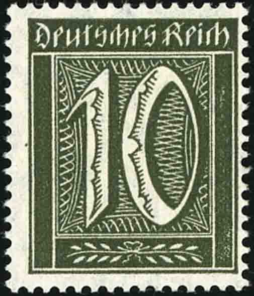 Deutsches Reich 1921 Mi.-Nr. 159 b - postfrisch