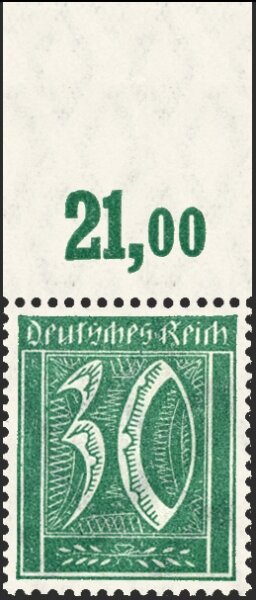 Inflation 1921 Mi.-Nr. 162 P OR Oberrand - postfrisch