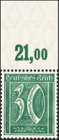 Inflation 1921 Mi.-Nr. 162 P OR Oberrand - postfrisch