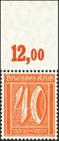 Inflation 1921 Mi.-Nr. 163 P OR Oberrand - postfrisch