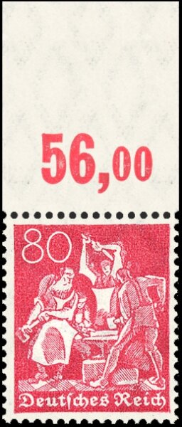 Inflation 1921 Mi.-Nr. 166 P OR Oberrand - postfrisch