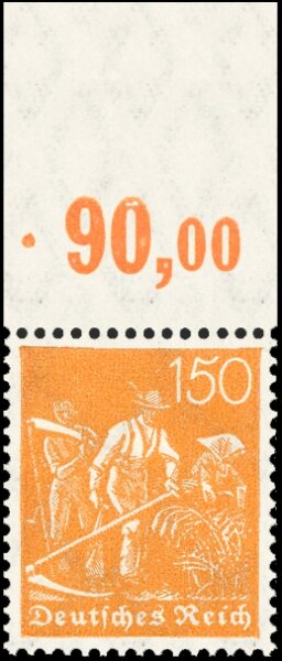 Inflation 1921 Mi.-Nr. 169 P OR Oberrand - postfrisch