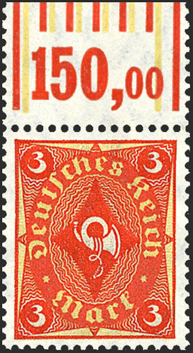 Inflation 1921 Mi.-Nr. 172 W OR Oberrand - postfrisch