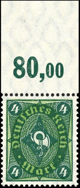 Inflation 1921 Mi.-Nr. 173 P OR Oberrand - postfrisch