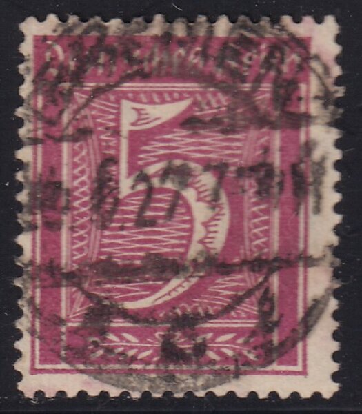 Deutsches Reich 1921 Mi.-Nr. 177 - gestempelt Befund