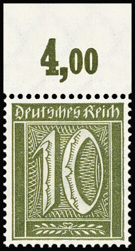 Inflation 1921 Mi.-Nr. 178 P OR Oberrand - postfrisch