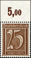 Inflation 1921 Mi.-Nr. 180 P OR Oberrand - postfrisch
