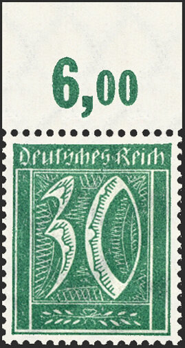 Inflation 1921 Mi.-Nr. 181 P OR Oberrand - postfrisch