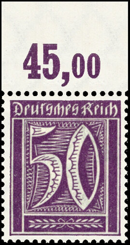 Inflation 1921 Mi.-Nr. 183 a P OR Oberrand - postfrisch