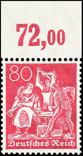 Inflation 1921 Mi.-Nr. 186 P OR Oberrand - postfrisch