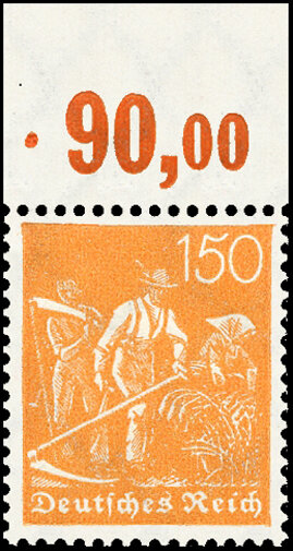 Inflation 1921 Mi.-Nr. 189 P OR Oberrand - postfrisch