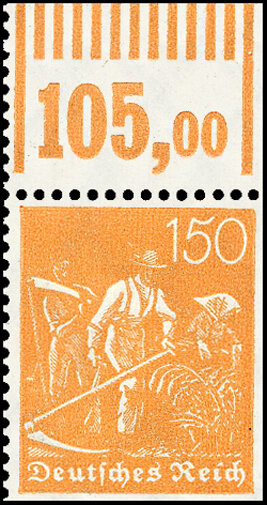 Inflation 1921 Mi.-Nr. 189 W OR 1111 Oberrand - postfrisch