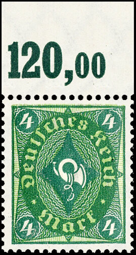 Inflation 1921 Mi.-Nr. 193 P OR Oberrand - postfrisch