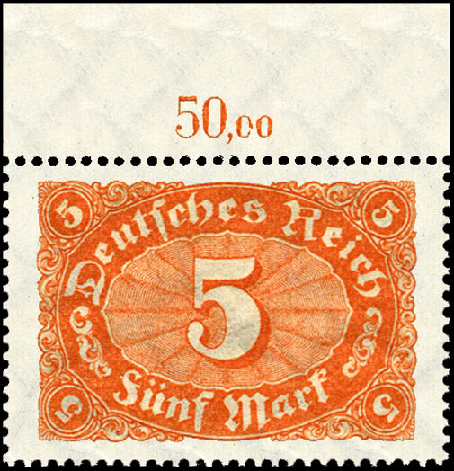 Inflation 1921 Mi.-Nr. 194 a P OR Oberrand - postfrisch