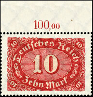 Inflation 1921 Mi.-Nr. 195 P OR Oberrand - postfrisch