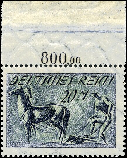 Inflation 1921 Mi.-Nr. 196 P OR Oberrand - postfrisch