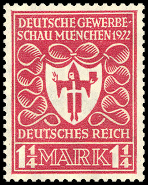 Deutsches Reich 1922 Mi.-Nr. 199 d - postfrisch geprüft