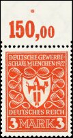 Inflation 1922 Mi.-Nr. 201 P OR Oberrand - postfrisch