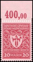 Inflation 1922 Mi.-Nr. 204 a P OR Oberrand - postfrisch