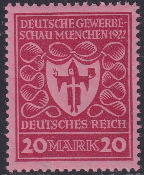 Deutsches Reich 1922 Mi.-Nr. 204 b - postfrisch
