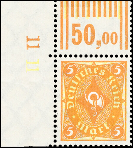 Inflation 1922 Mi.-Nr. 205 W OR 060/292 - postfrisch