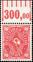 Inflation 1922 Mi.-Nr. 206 W 060/151 Oberrand - postfrisch