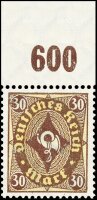 Inflation 1922 Mi.-Nr. 208 P OR Oberrand - postfrisch