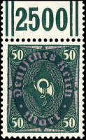 Inflation 1922 Mi.-Nr. 209 W a OR 060/292 Oberrand -...