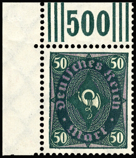 Inflation 1922 Mi.-Nr. 209 W a OR 060/373 - postfrisch