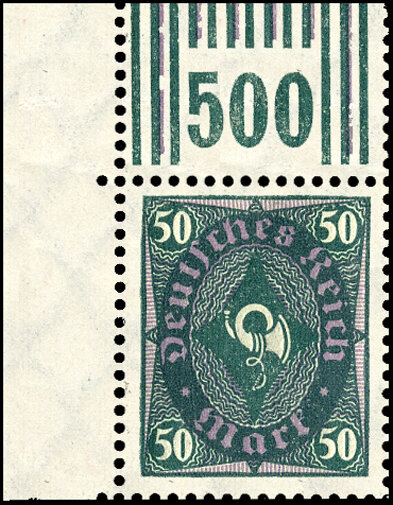 Inflation 1922 Mi.-Nr. 209 W a OR 141/373 - postfrisch