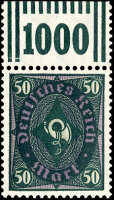 Inflation 1922 Mi.-Nr. 209 W b OR 060/292 Oberrand -...