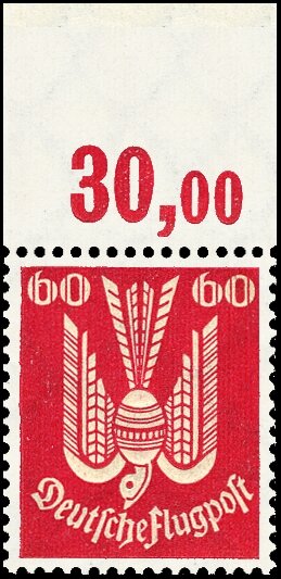 Inflation 1922 Mi.-Nr. 213 b P OR Oberrand -  postfrisch geprüft