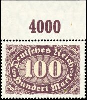 Inflation 1922 Mi.-Nr. 219 P OR -  postfrisch